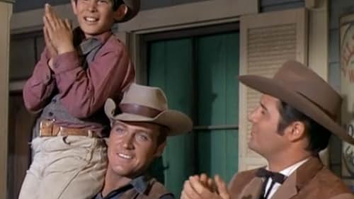 Lee Majors and Richard Long in The Big Valley (1965)