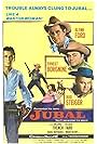 Ernest Borgnine, Glenn Ford, Rod Steiger, and Valerie French in Jubal (1956)