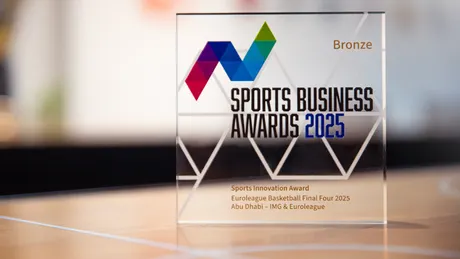 2025 EuroLeague Final Four Abu Dhabi pockets the Sports Business 2025 Bronze Award for Innovation