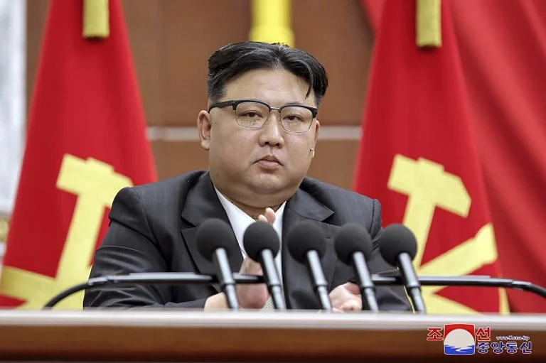 North Korean leader Kim Jong Un - AP