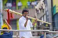 CBI Summons TVK Chief Vijay For Questioning In Deadly Temple Tragedy | Photo: PTI : TVK chief Vijay in Namakkal