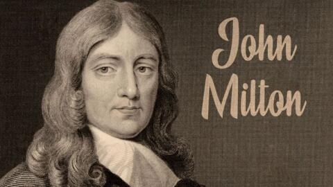 约翰·弥尔顿(John Milton (1608 - 1674)，英国诗人群雄中的巨人，争取思想自由的斗士。