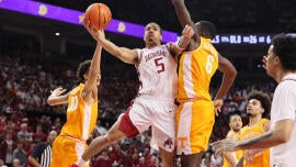 Darius Acuff's SEC Player of the Year campaign is underway after freshman leads Arkansas past Tennessee