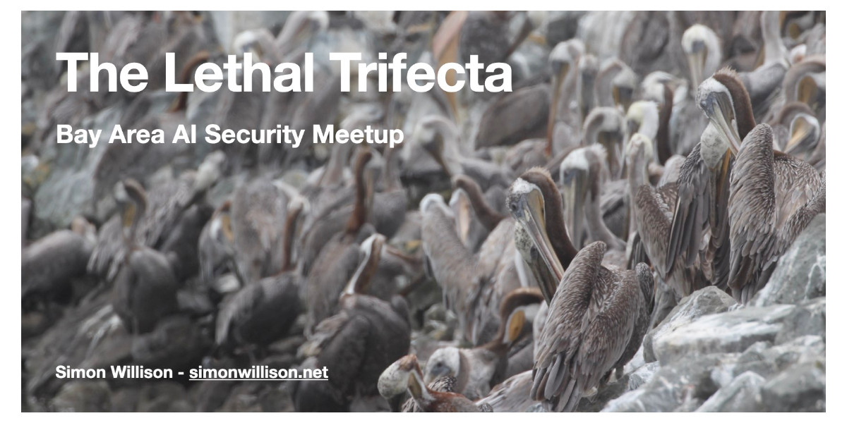 Visit My Lethal Trifecta talk at the Bay Area AI Security Meetup