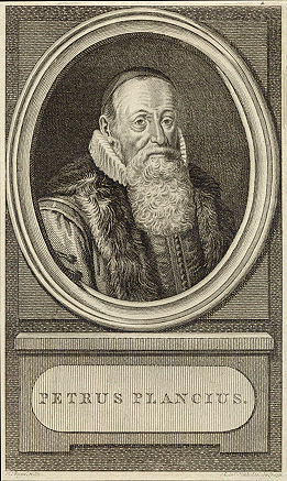 Prent Petrus Plancius