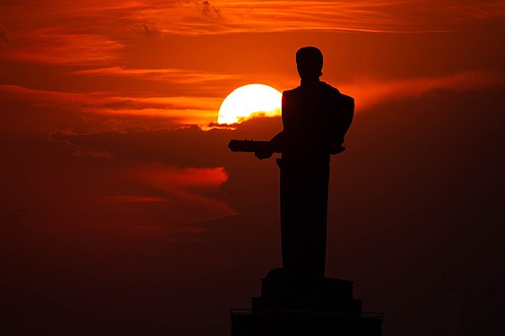 Mother Armenia statue in Victory Park of Yerevan Photographer: Vahag851