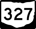 Three-digit state route shield, Ohio