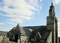 Église paroissiale Saint-Judoce : vue latérale côté nord.