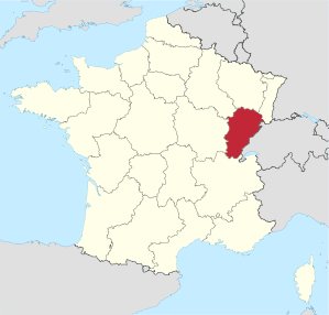 Làg vu dr friare Region Franche-Comté ìn Frànkrich