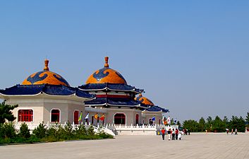 Genghis Khan Mausoleum (1954).