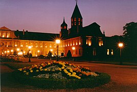 L'abbaye de Cluny pendant le Grand Gala des Arts-et-Métiers.