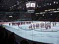 Ende des Spiels HIFK gegen Tappara am 27. Dezember 2005