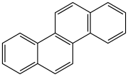 Structuurformule van chryseen