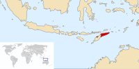 Locatie van Republika Demokratika Timor Lorosa'e