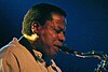 Wayne Shorter au saxophone