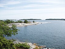 Den södra udden på Ådskär ost om Möja. Vy mot sydost.