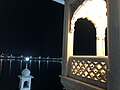 Tarn Taran Sahib at night: one of the largest sarovar (sacred pool)