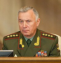 Генерал армии Макаров в 2009 году