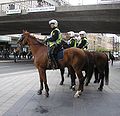 11.10.-24.10.: Berittene Polizeistreife in Stockholm