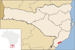 Araranguá – Mappa