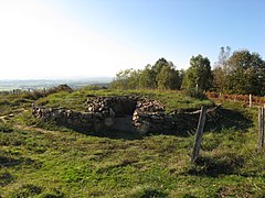 Photo d'un tumulus.