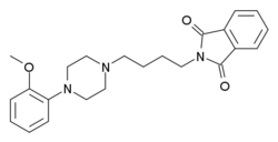 Skeletal formula of NAN-190