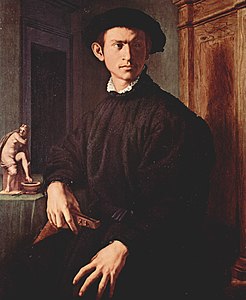 Jeune homme au luth Agnolo Bronzino musée des Offices