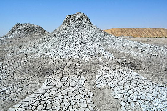 Mud volcano. Gobustan State Reserve. Photograph: Tumanskaya Sabina