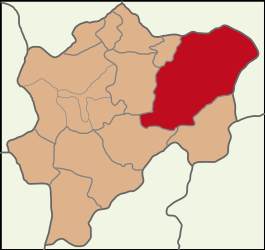 Map of Pınarbaşı in Kayseri