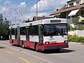 Gelenk-Trolleybus Saurer GT 560/640-25 mit Drehstrom-Antrieb in Winterthur 2005