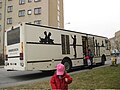 Kommunal bokbuss i Göteborg.