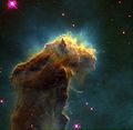 Detail of Hubble image. Courtesy of NASA/ESA