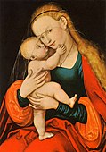 Maria Msaada, Lucas Cranach the Elder, 1530 hivi