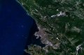 Satellite view of Trieste