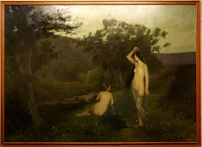 Las Ninfas del Ocaso (1899), Museo Comarcal de la Garrocha