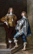 Anthonis van Dyck: Lord John Stuart and his brother Lord Bernard Stuart (later Earl of Lichfield), ca. 1638