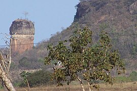 Pedra Bonita, principal ponto turístico de Figueirão.