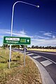 Sturt Highway marked as A20 near Gumly Gumly