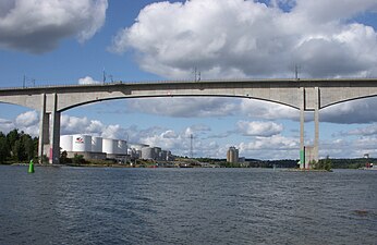 Igelstabron öppnade 1999 och är den längsta renodlade järnvägsbron i Sverige