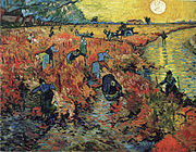 The Red Vineyard only painting sold by Vincent van Gogh