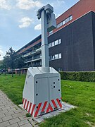 The mobile "flexflasher," (flexflitser in Dutch) was introduced in the Netherlands from 2022. It has its own power supply for 2 months 24/7.