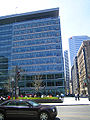 La Place Jean-Paul Riopelle in Quartier international de Montréal, Quebec