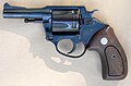 A Charter Arms Bulldog .44-caliber double action revolver.