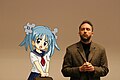 Wikipe-tan com Jimmy Wales