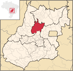 Location in Goias state