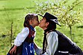 17 Mother and daughter in Bregenzerwald costume