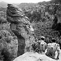 Příhrazy, Kobyla, asi 1959