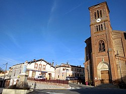 Skyline of Beaumont-sur-Lèze