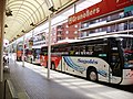 Estació d'autobusos interurbans catalans a Granollers.