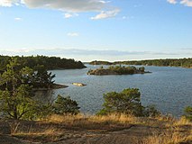 Storö-Bockö-Lökaö naturreservat utanför Möja Foto: Augusti 2005